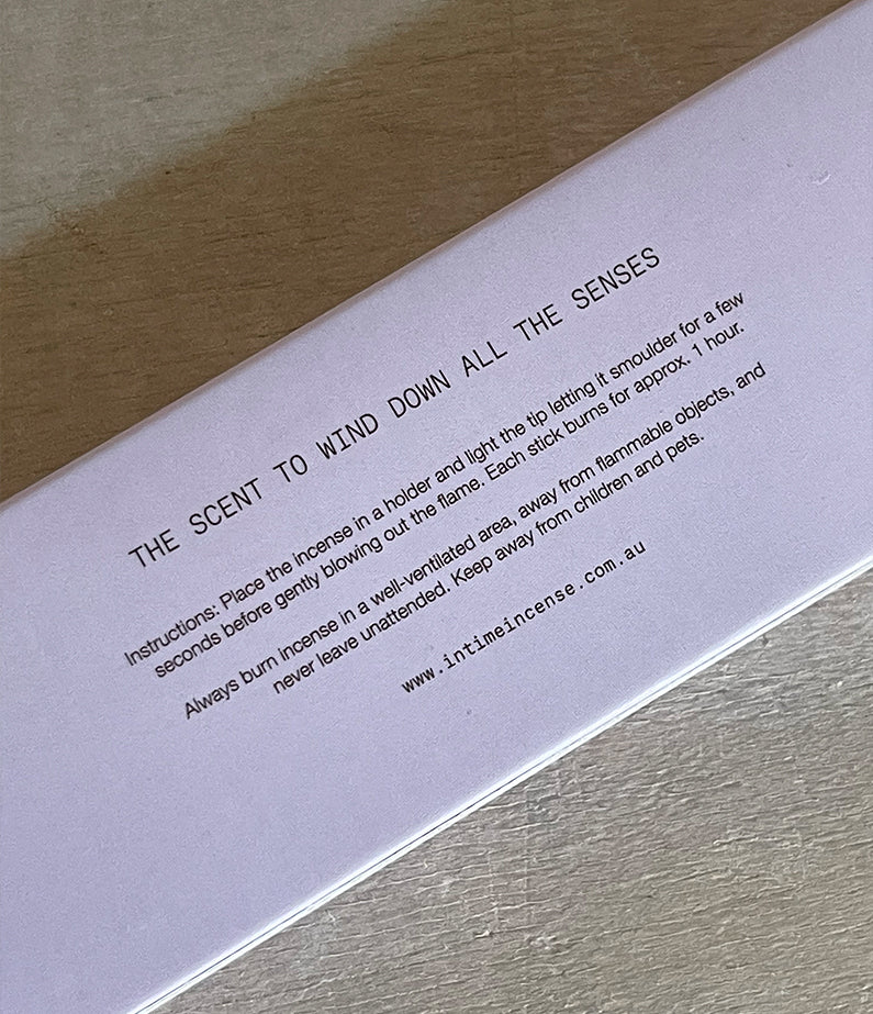 10PM Rest Incense by In Time Incense