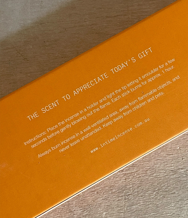 6PM Gratitude Incense by In Time Incense