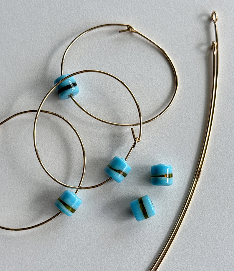 A+Co x hencla – European Summer '26 Beaded Cassis Cuff
