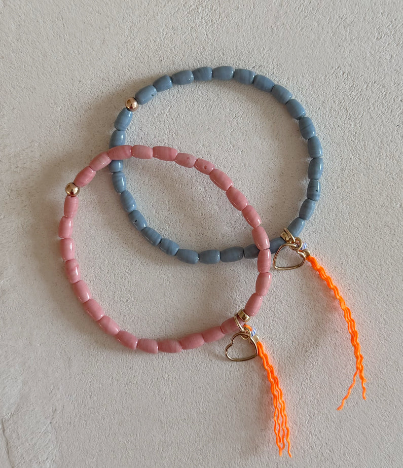 A+Co x hencla – European Summer '26 Love Seed Bracelets