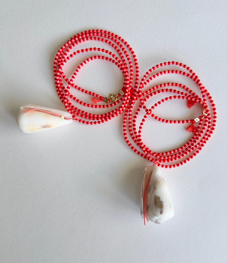 Athena + Co By The Sea Shell Necklace