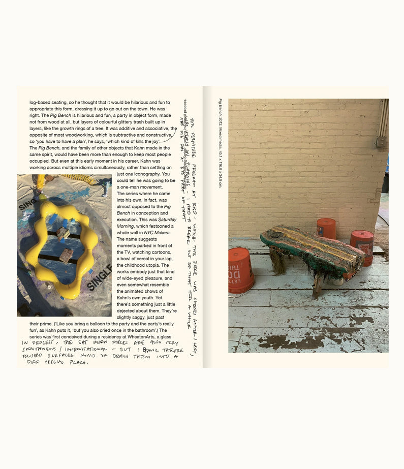 Casually Sauntering the Perimeter of Now, Misha Kahn