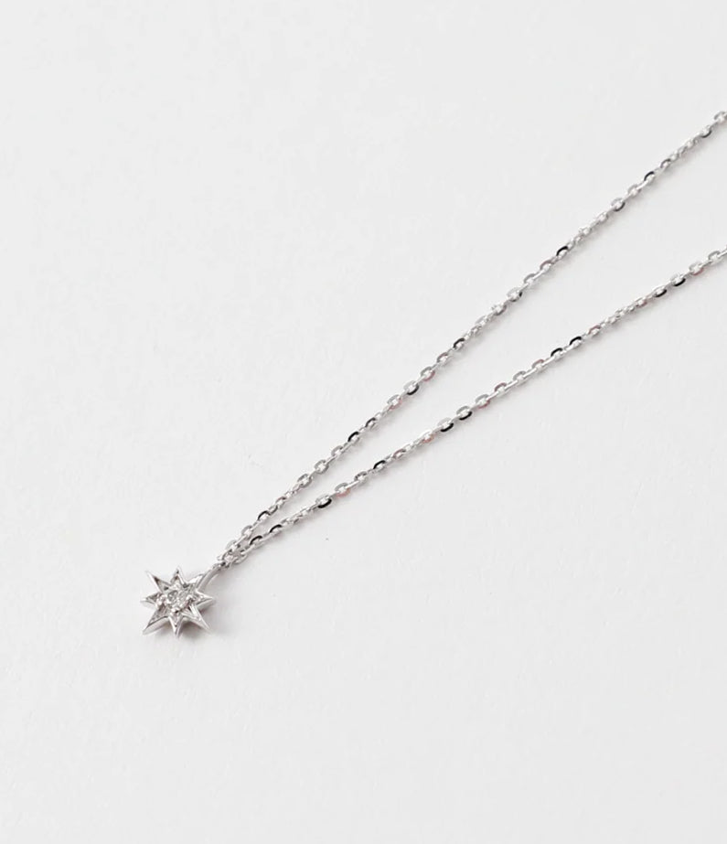 Marcus Aurelius Necklace White Gold – Constellate by Lisa Sinclair