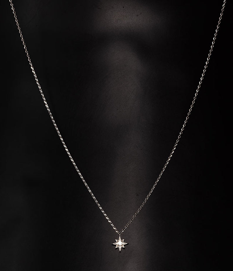 Marcus Aurelius Necklace White Gold – Constellate by Lisa Sinclair
