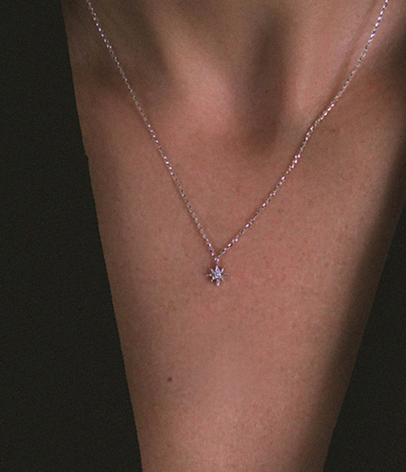 Marcus Aurelius Necklace White Gold – Constellate by Lisa Sinclair