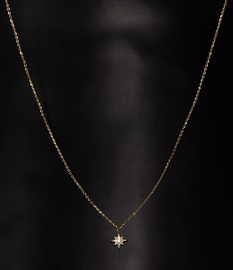 Marcus Aurelius Necklace Yellow Gold – Constellate by Lisa Sinclair