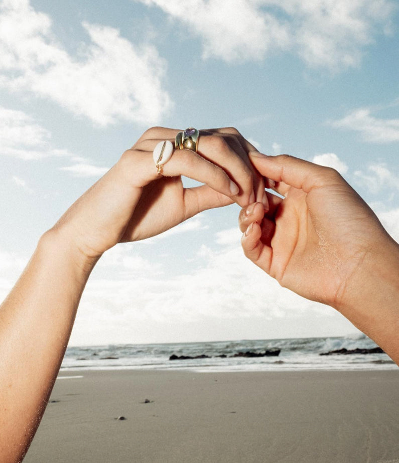 elliot shell ring by briwok