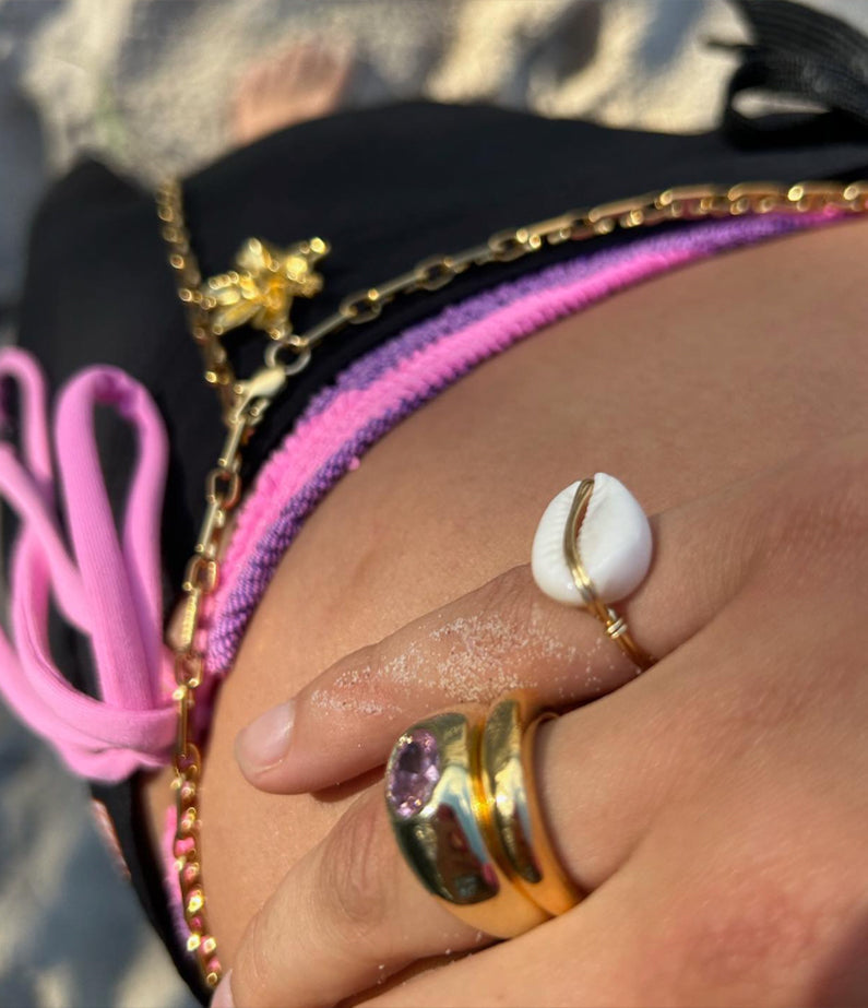 elliot shell ring by briwok