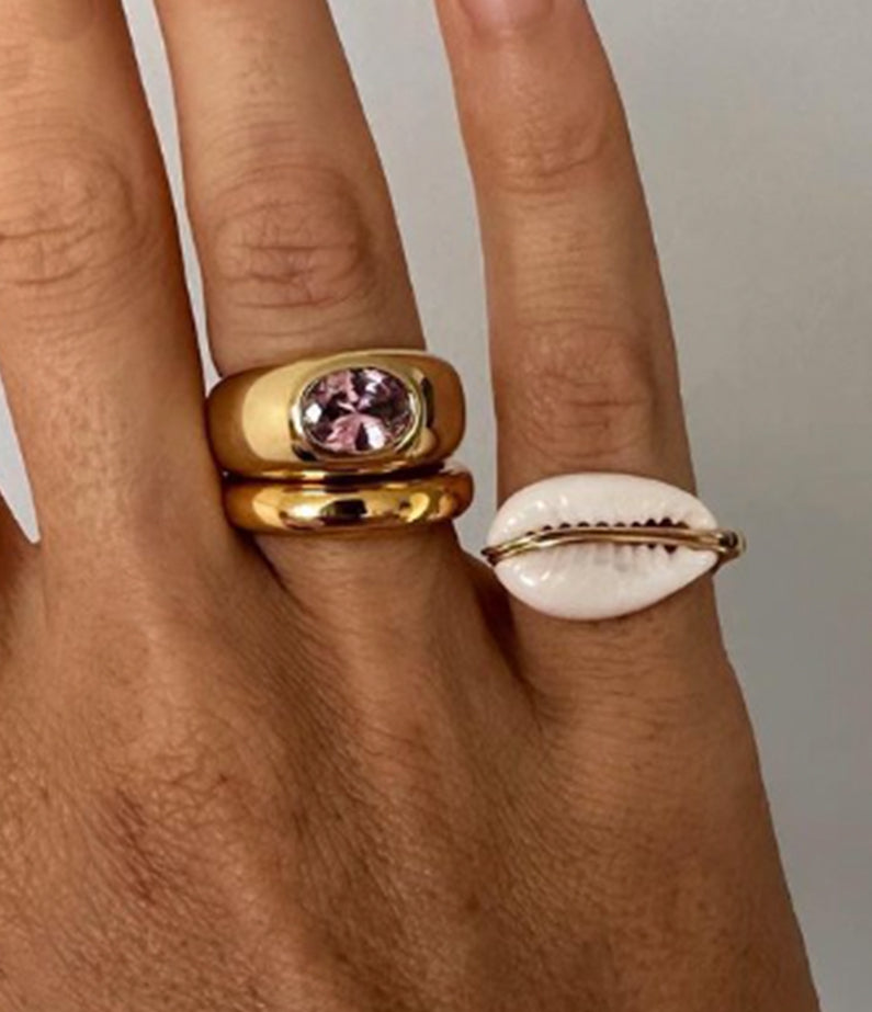 elliot shell ring by briwok