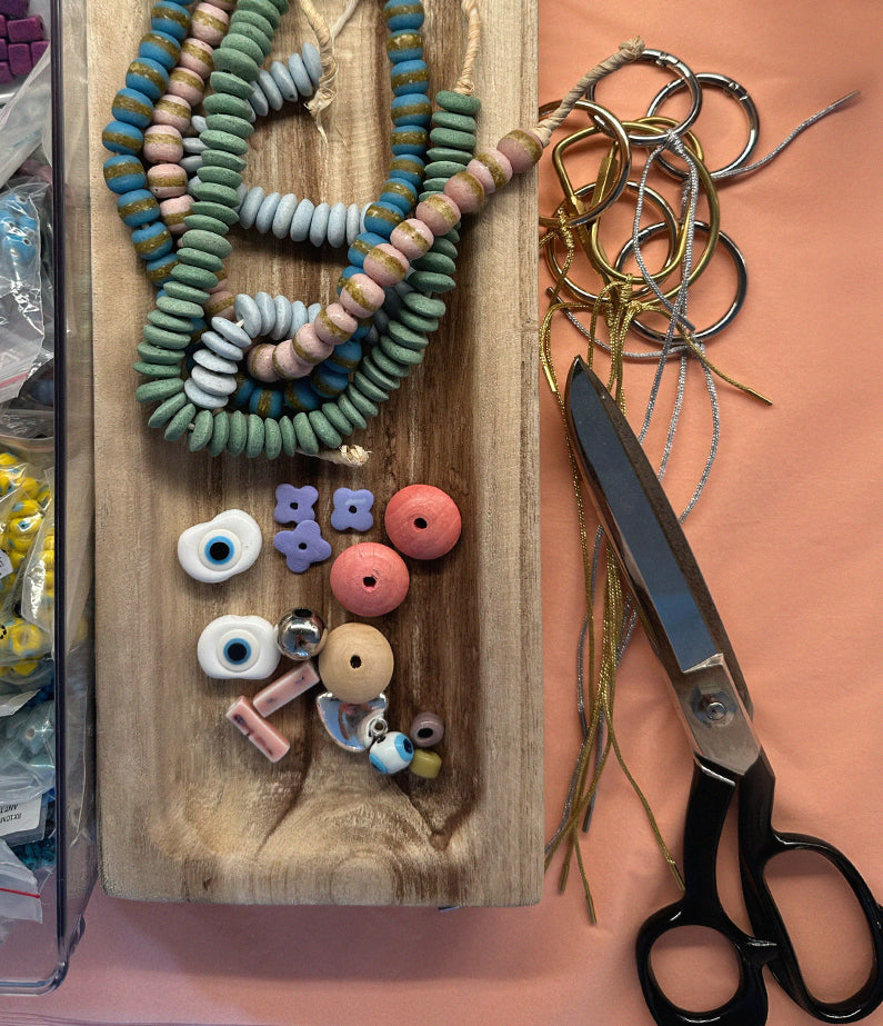 hencla beads, bag charms + bubbles ~ thursday 12 March