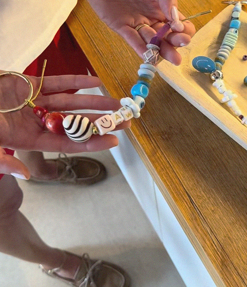 hencla beads, bag charms + bubbles ~ thursday 12 March