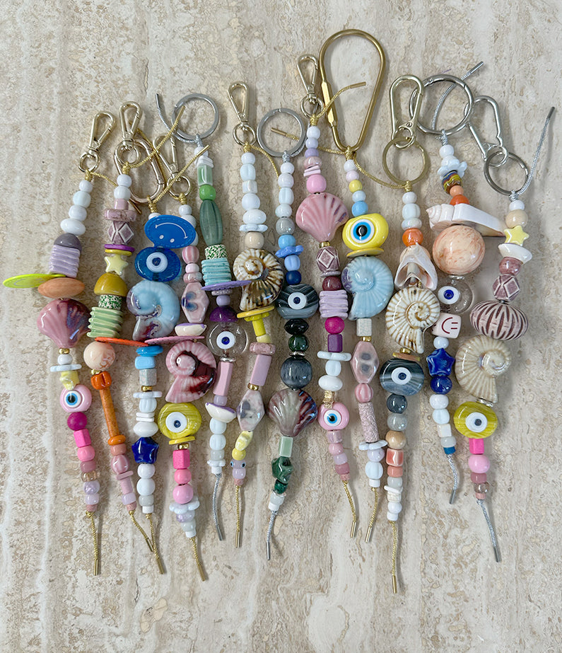 hencla beads, bag charms + bubbles ~ thursday 12 March