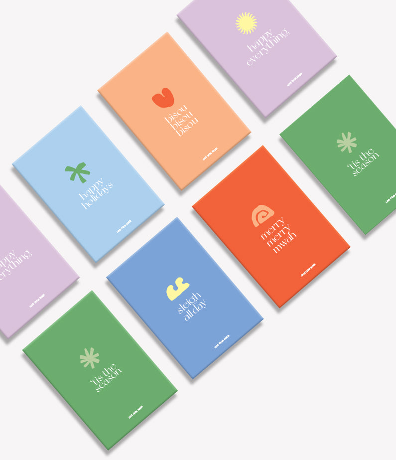 Hencla Holiday Cards