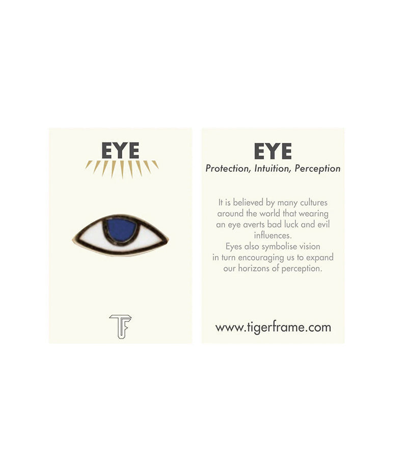 Eye Protection Bracelet - Pale Pink + Green Eye Gold By Tiger Frame
