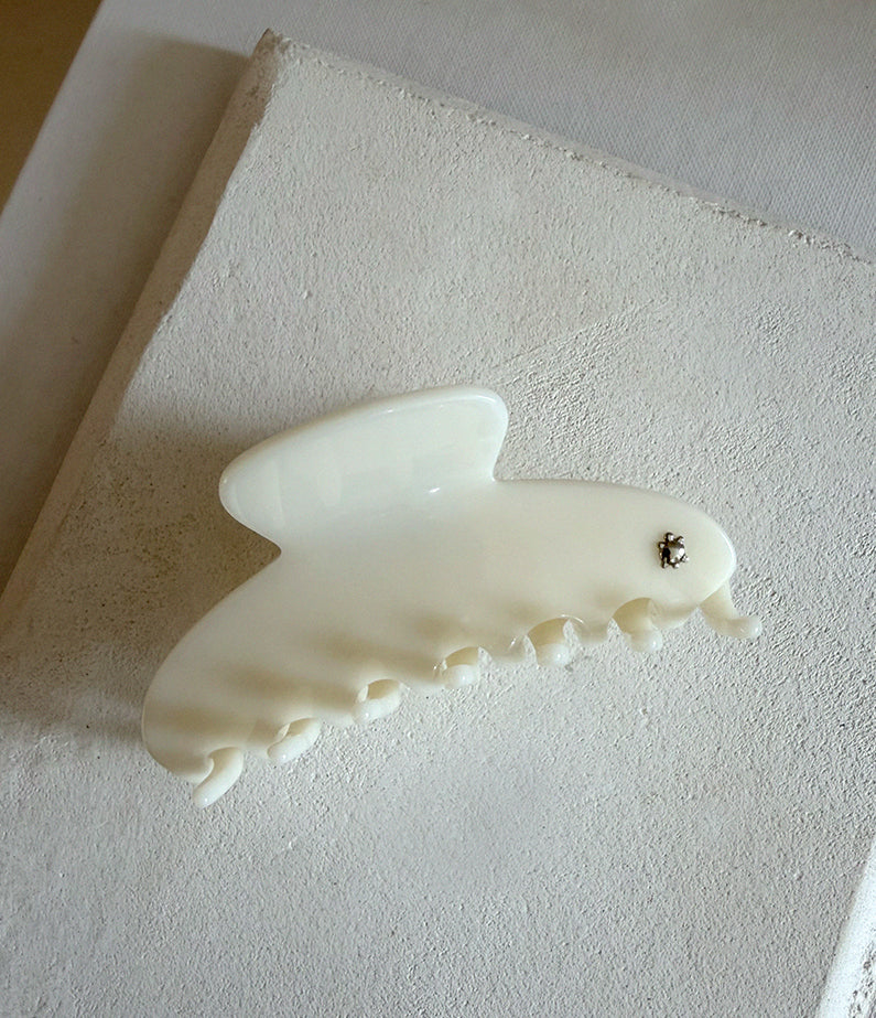 Turtle Story Hair Jaw - Vanilla
