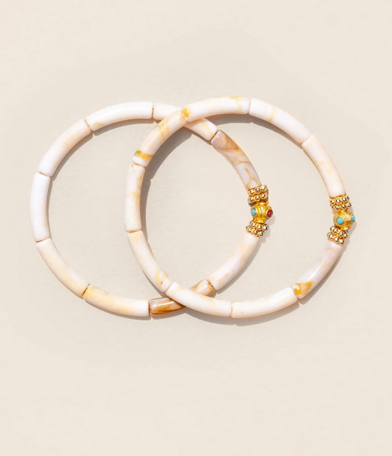 Mini Léo – White by Wearing Juhu *Pre-order for late August Delivery*