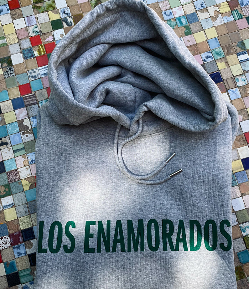 los enamorados hoodie – grey