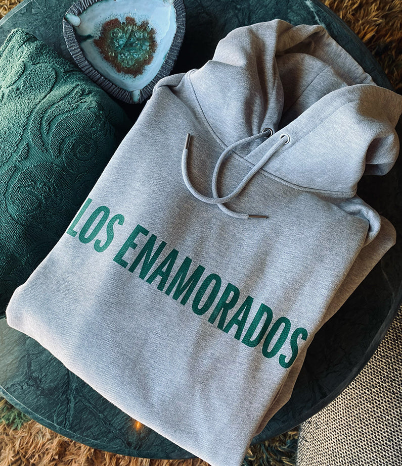 los enamorados hoodie – grey