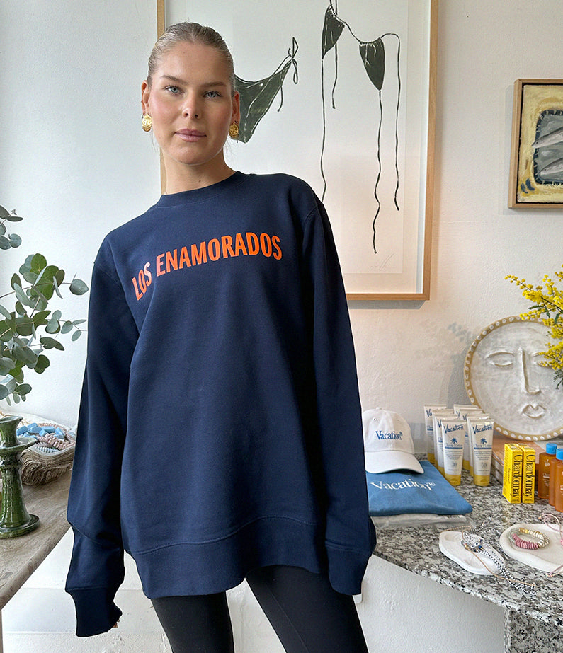 los enamorados sweater – navy