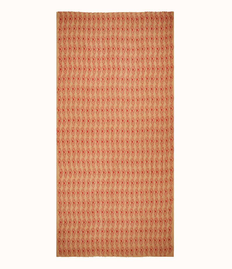 Snakes and Shanti Eye Sarong – Sand
