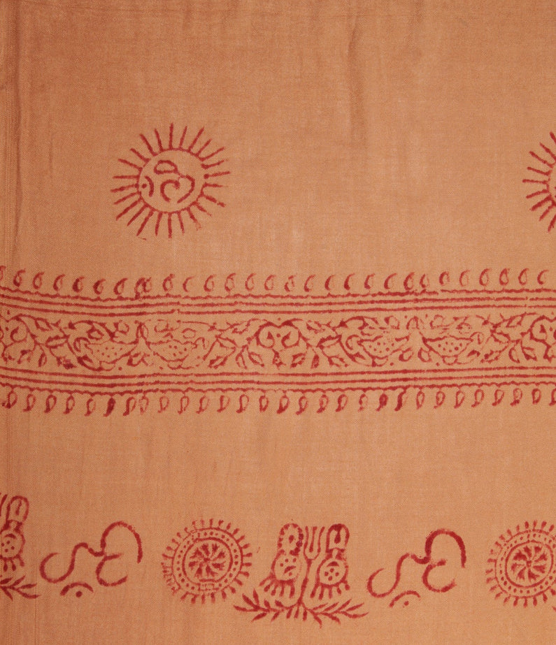 Snakes and Shanti OM Sarong – Sand