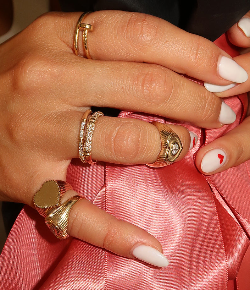 Monika Ruggerino First Love Signet Ring