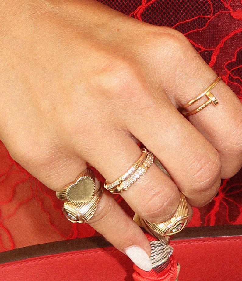 Monika Ruggerino First Love Signet Ring