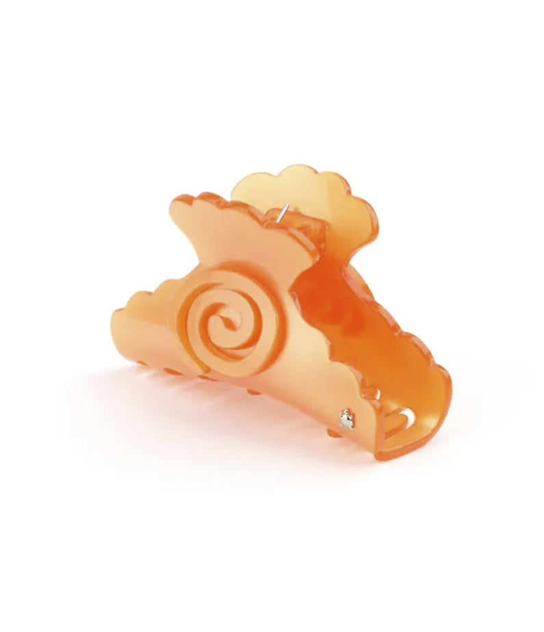 Turtle Story Spiral Medusa Jaw - Tangerine - Medium