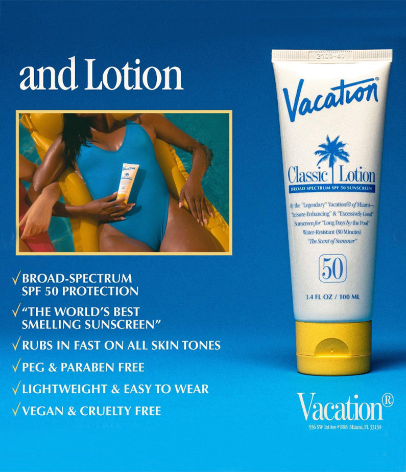 vacation® sunscreen classic lotion SPF 50