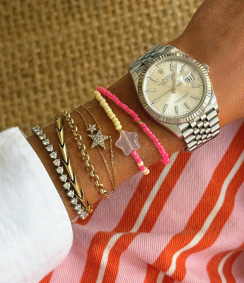 superfine bracelet no.11 – pink lemonade