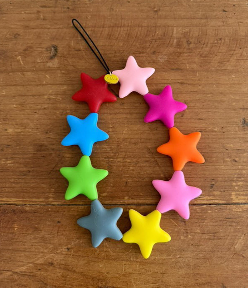 superstar phone/bag strap by tito - 22cm multicolour