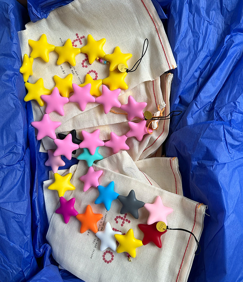 superstar phone/bag strap by tito - 28cm multicolour