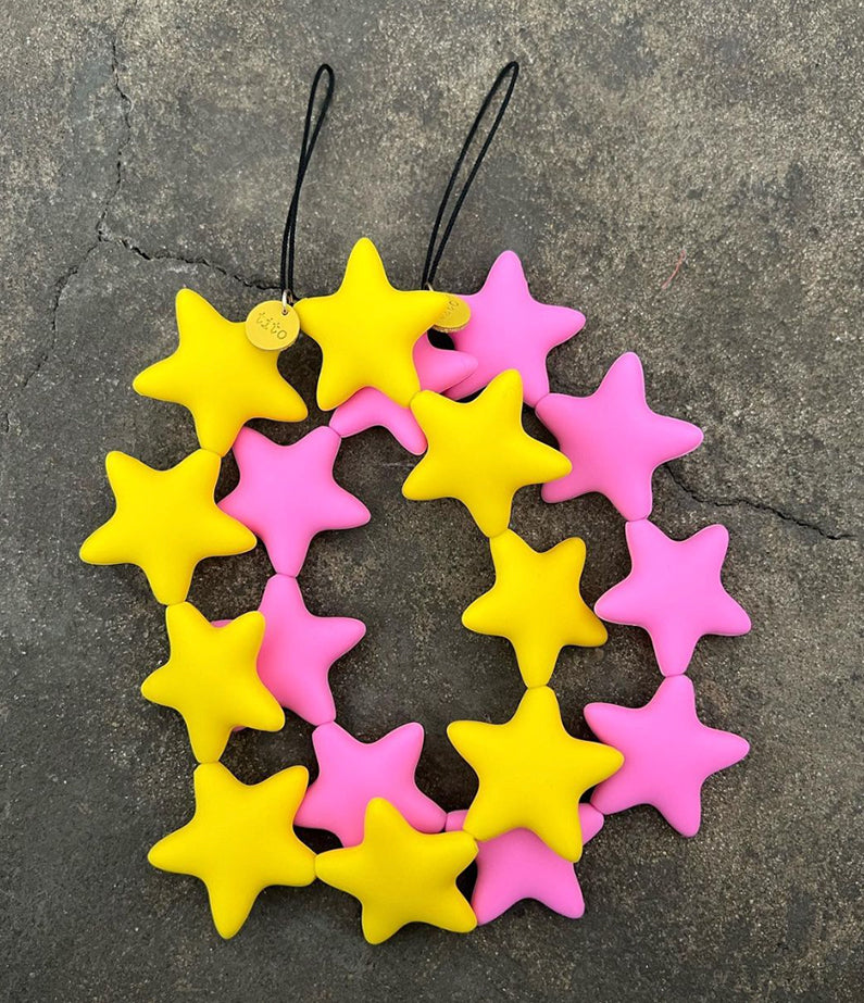 superstar phone/bag strap by tito - 22cm pink