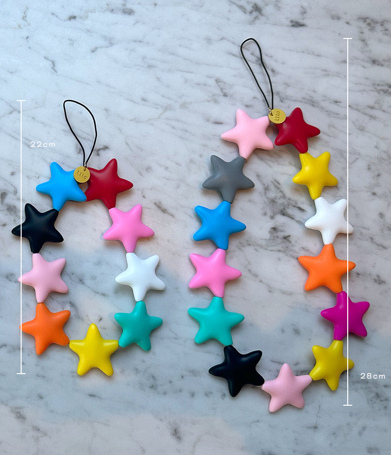 superstar phone/bag strap by tito - 28cm multicolour