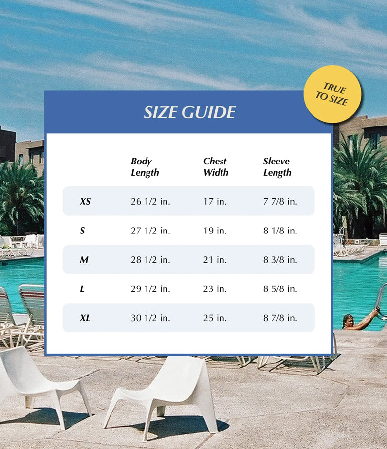 vacation® white t-shirt