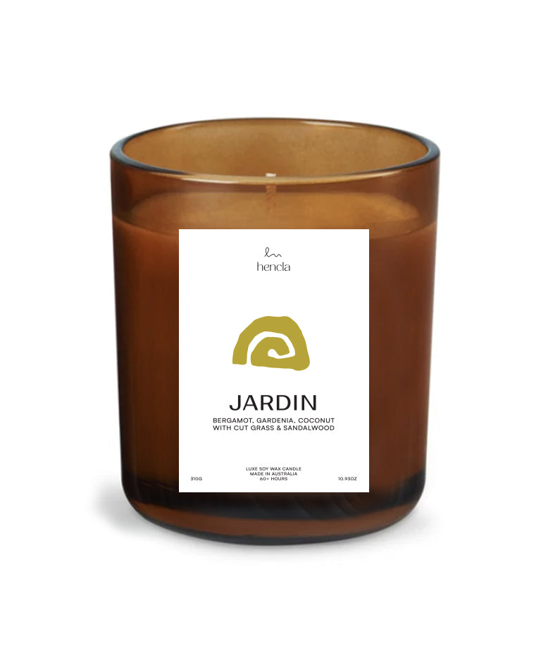 JARDIN hencla x Dan300 luxe soy wax candle
