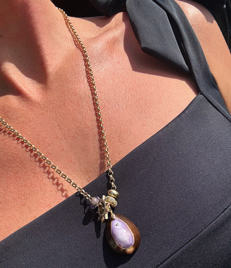 Monika Ruggerino x hencla Cowrie Shell Charm