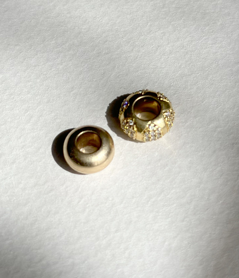 Monika Ruggerino x hencla Summer Beads | Polished Gold