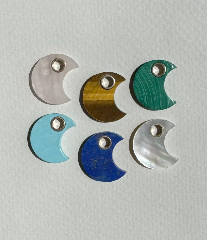 Monika Ruggerino x hencla Half Moon Charm