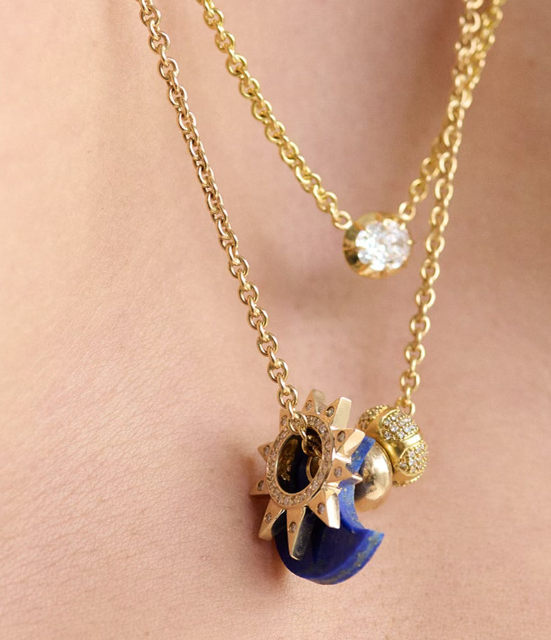 Monika Ruggerino x hencla Half Moon Charm