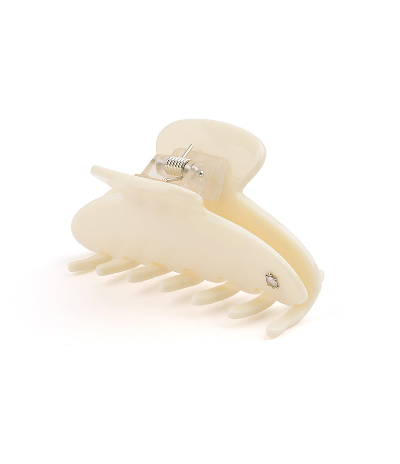 Turtle Story Iconic Medium Hair Jaw - Cream