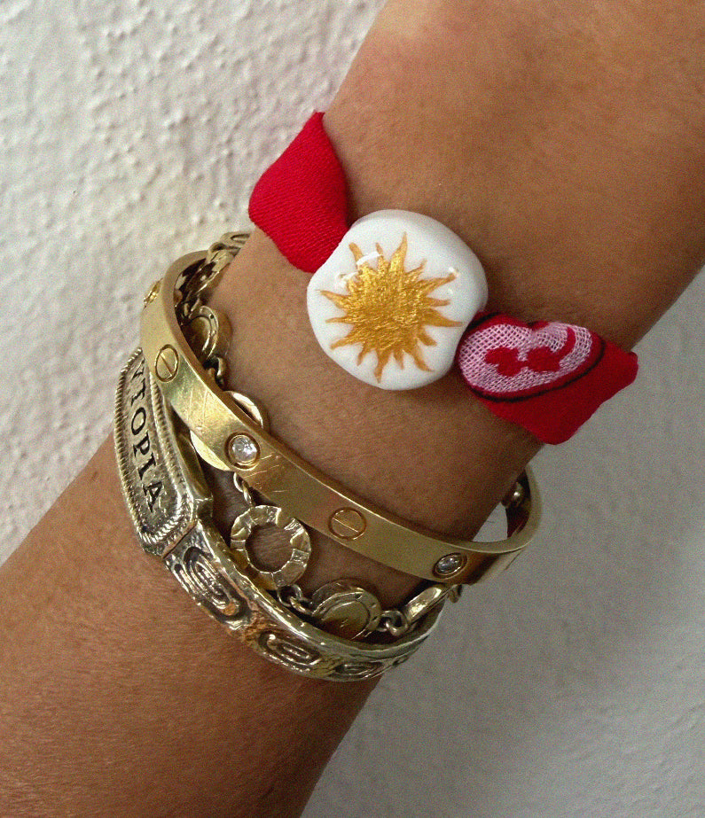 Endless Summer Bracelet by Maison Stellaire - Rouge