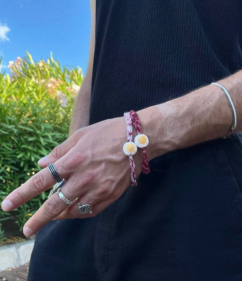 endless summer bracelet by maison stellaire - blanc