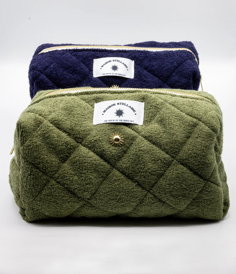 Maison Stellaire Quilted Terry Pouch