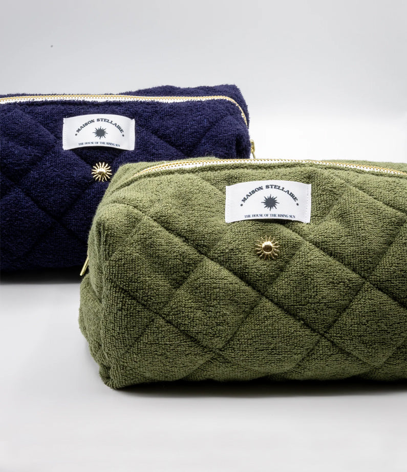 Maison Stellaire Quilted Terry Pouch