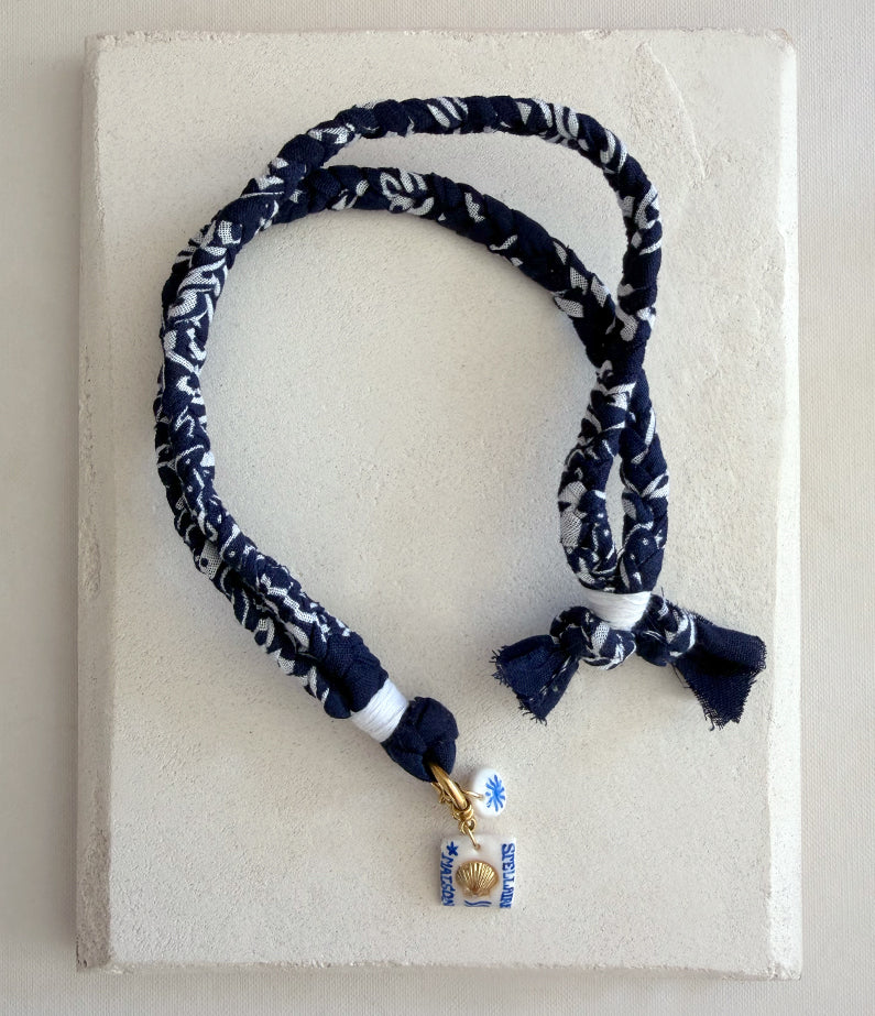 The Braided Saint-Tropez Necklace by Maison Stellaire