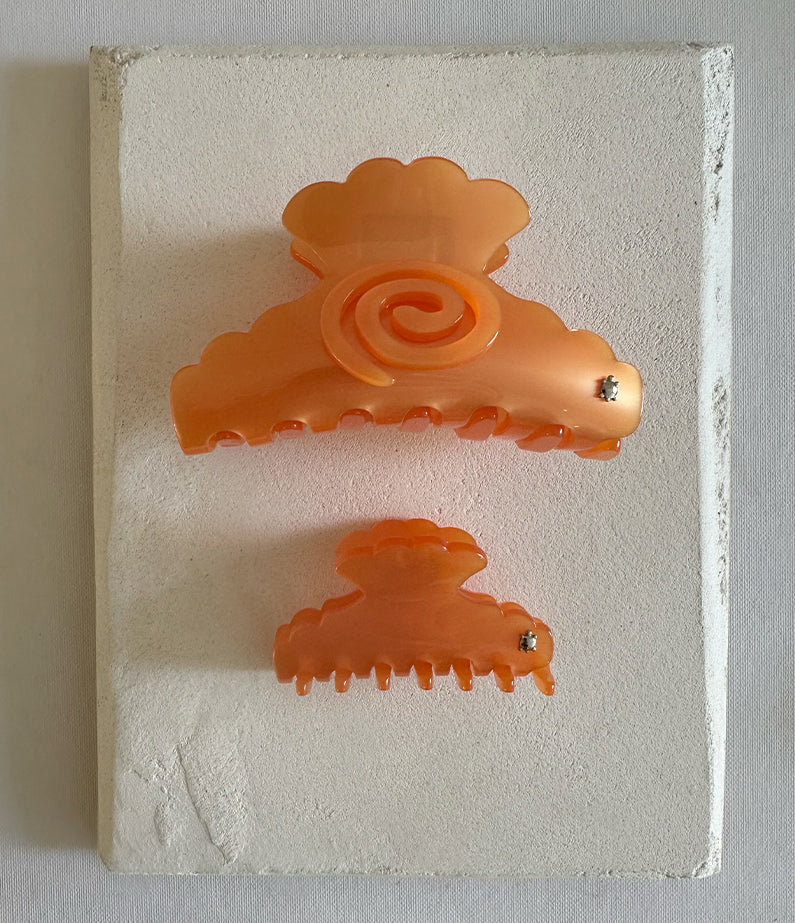 Turtle Story Medusa Hair Small Jaw - Tangerine