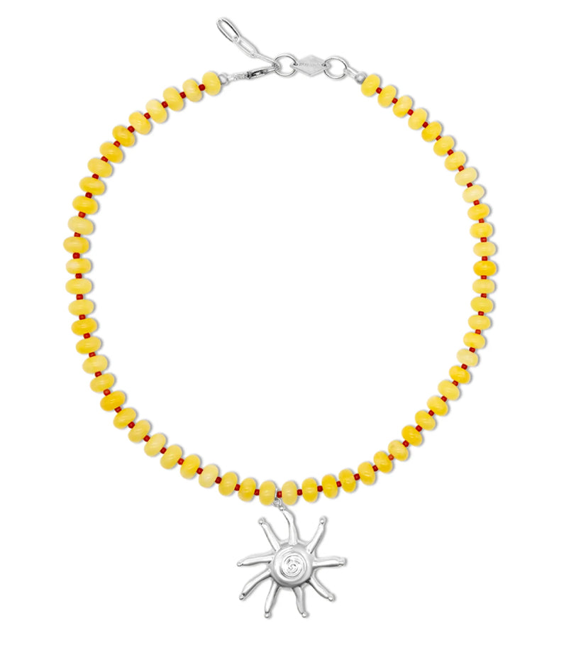 Milo necklace by briwok - silver
