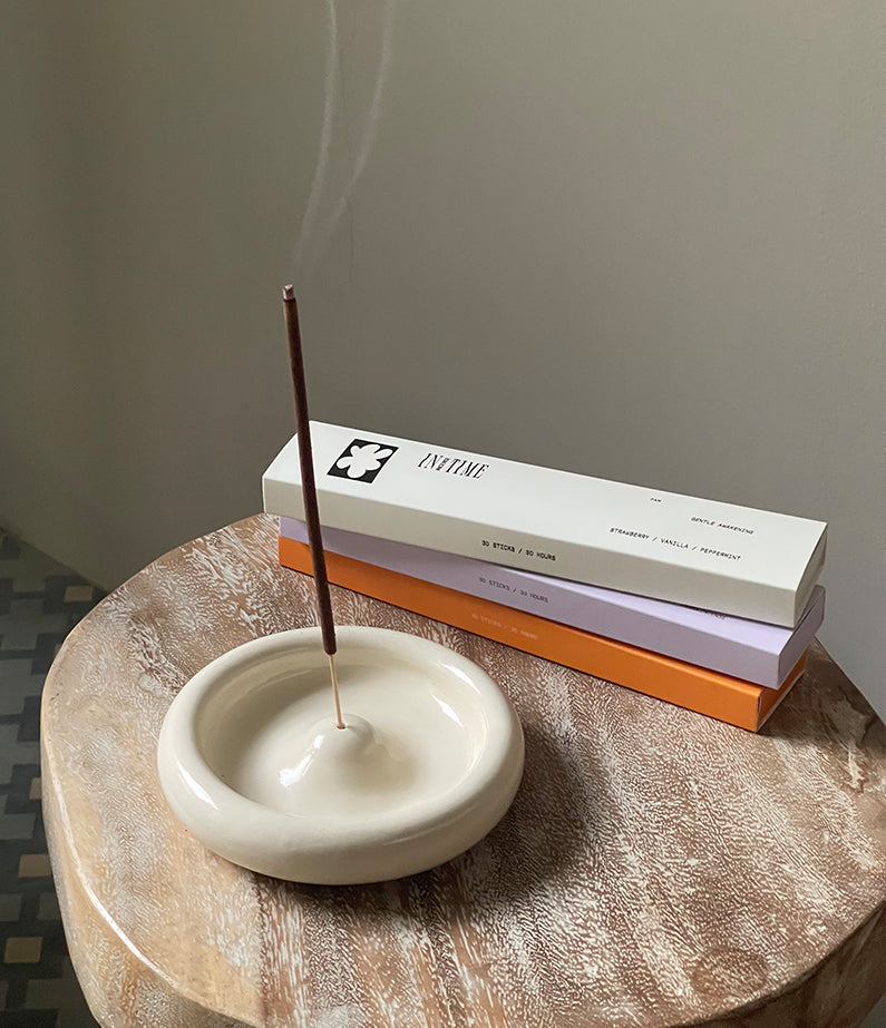 Riak Ceramic In Time Incense Holder