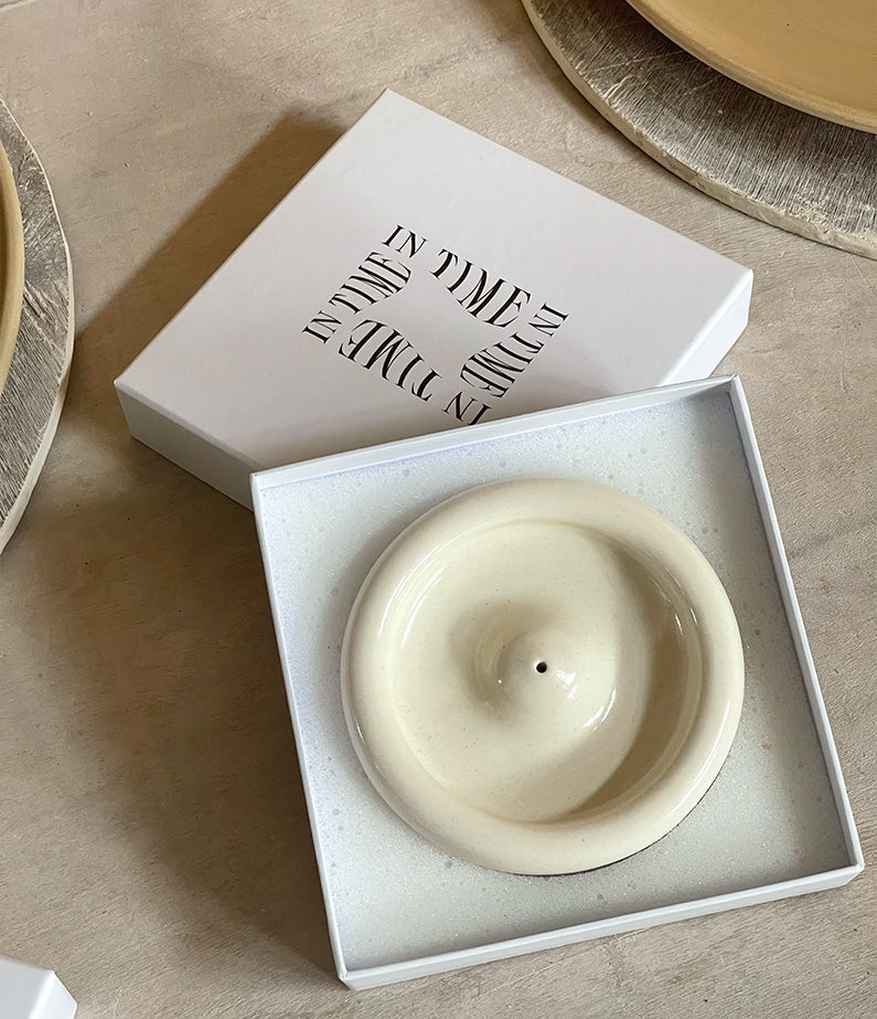 Riak Ceramic In Time Incense Holder